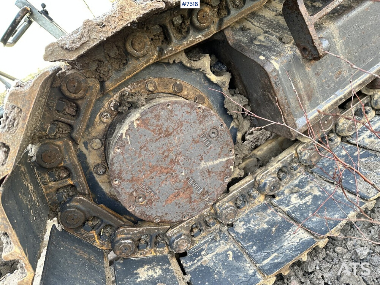 Crawler excavator Volvo ECR145DL Crawler excavator with rotor and buckets: picture 7
