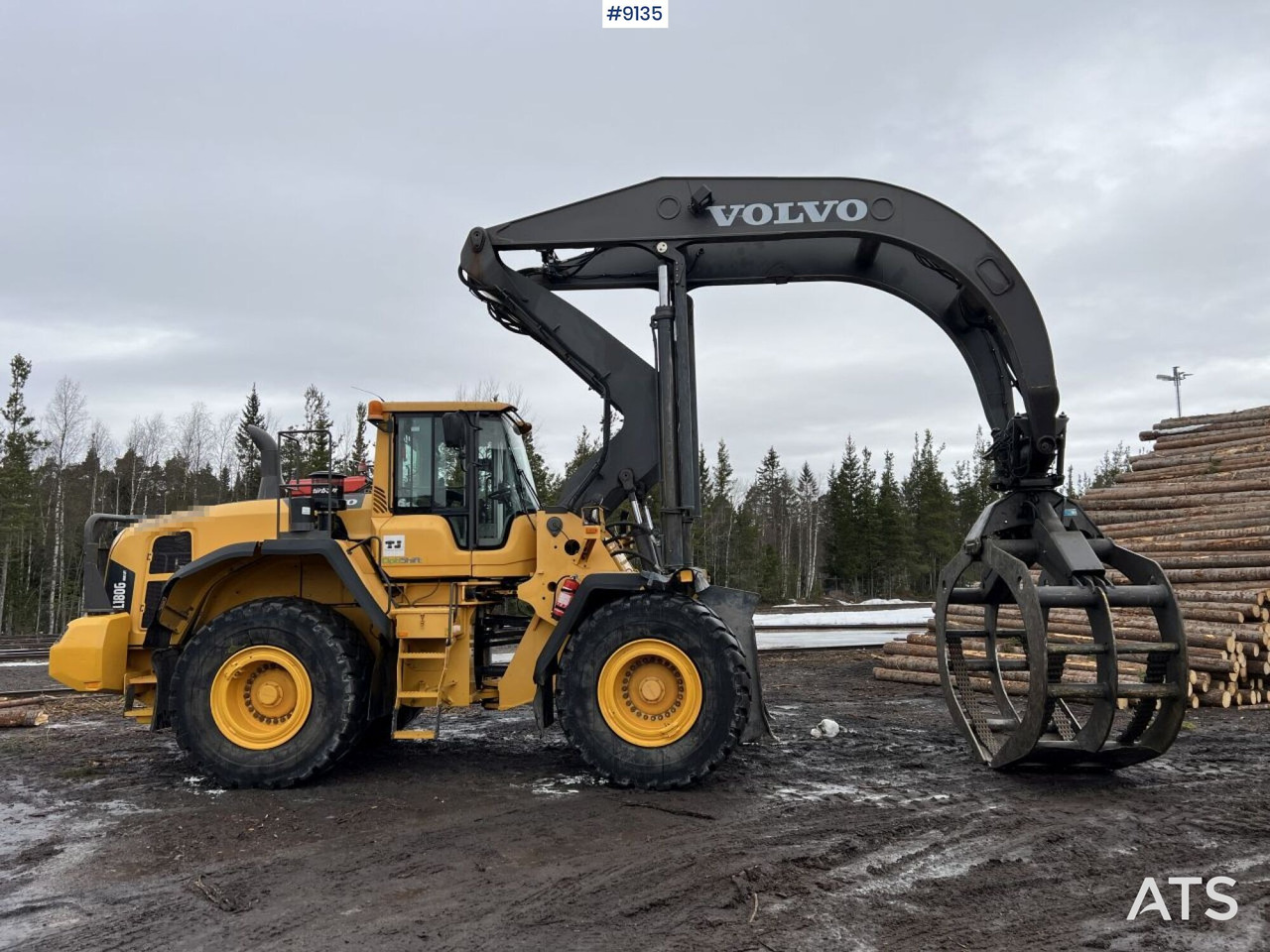 Volvo L 180 G High lifter / Log handler (VIDEO) - Wheel loader: picture 3 Volvo L 180 G High lifter / Log handler (VIDEO) - Wheel loader: picture 3