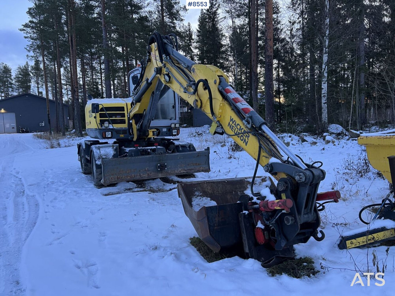 Wheel excavator Wacker Neuson 9503 Wheeled excavator, wagon and gears: picture 7