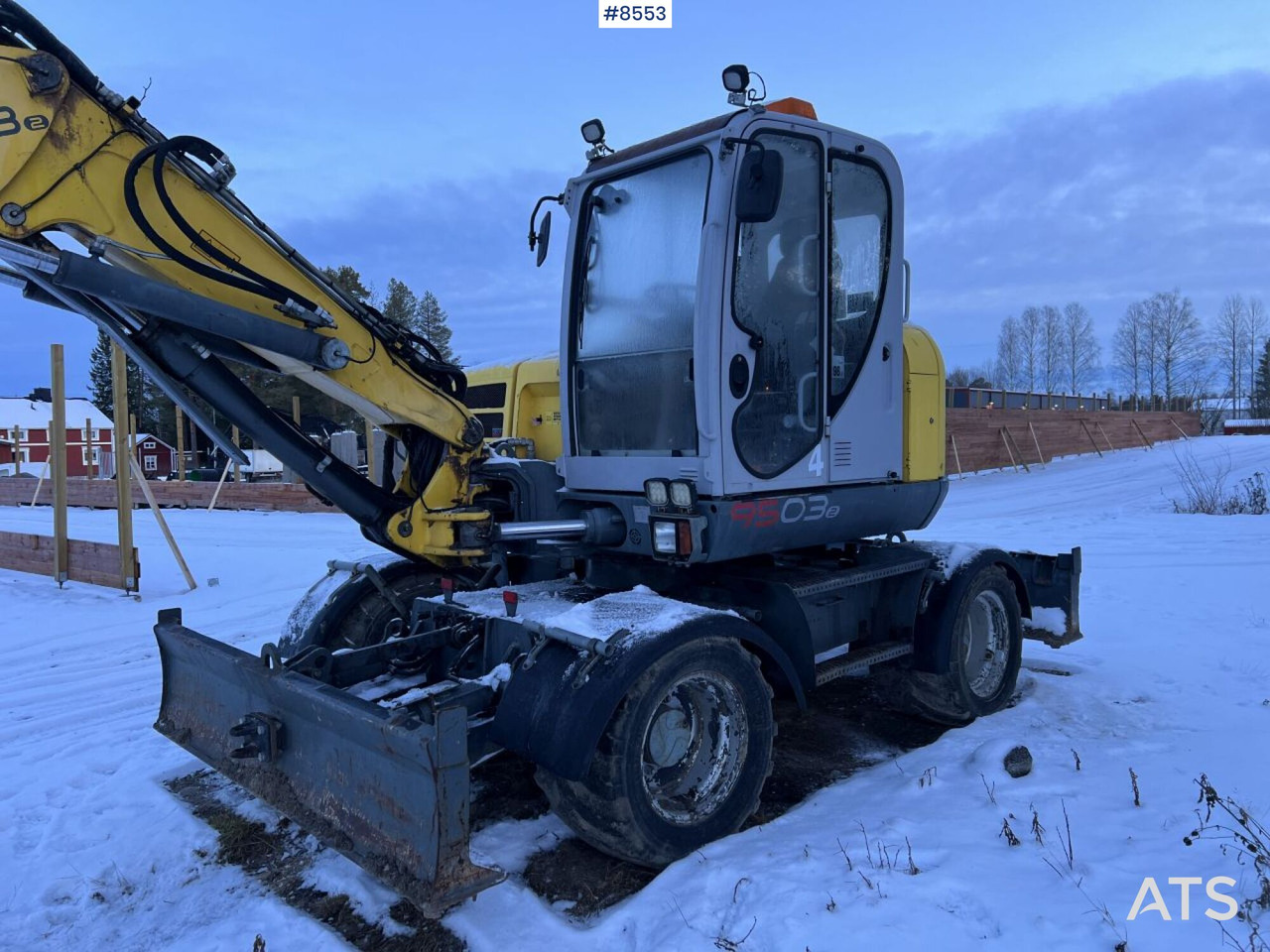 Wheel excavator Wacker Neuson 9503 Wheeled excavator, wagon and gears: picture 12