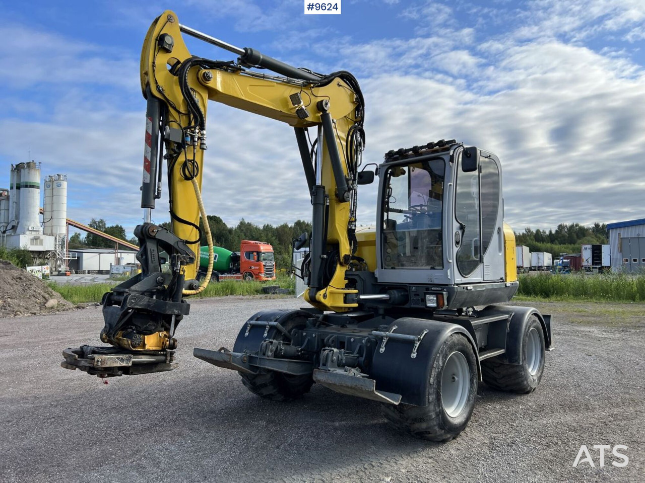 Wheeled Excavator Wacker Neuson EW100 (See Video) - Wheel excavator: picture 4 Wheeled Excavator Wacker Neuson EW100 (See Video) - Wheel excavator: picture 4