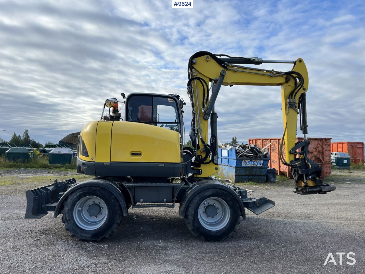 Wheeled Excavator Wacker Neuson EW100 (See Video) - Wheel excavator: picture 2 Wheeled Excavator Wacker Neuson EW100 (See Video) - Wheel excavator: picture 2