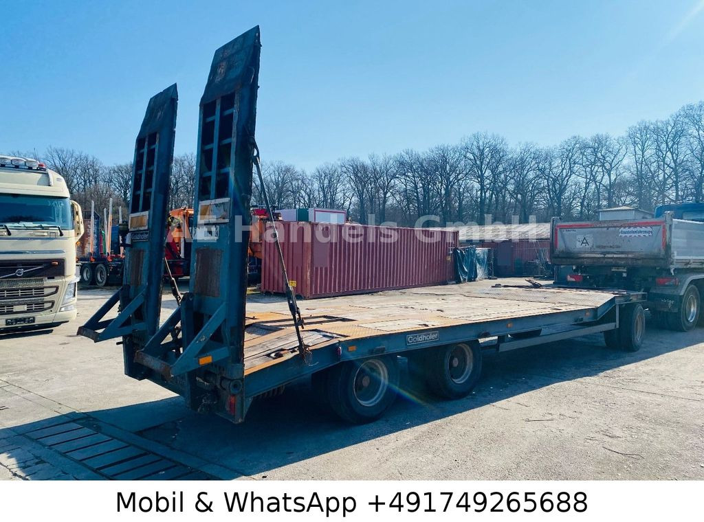 Goldhofer TU 3-24/80 Drehschemel *Rampen/L.8,30m/TÜV-11.25 - Low loader trailer: picture 5 Goldhofer TU 3-24/80 Drehschemel *Rampen/L.8,30m/TÜV-11.25 - Low loader trailer: picture 5