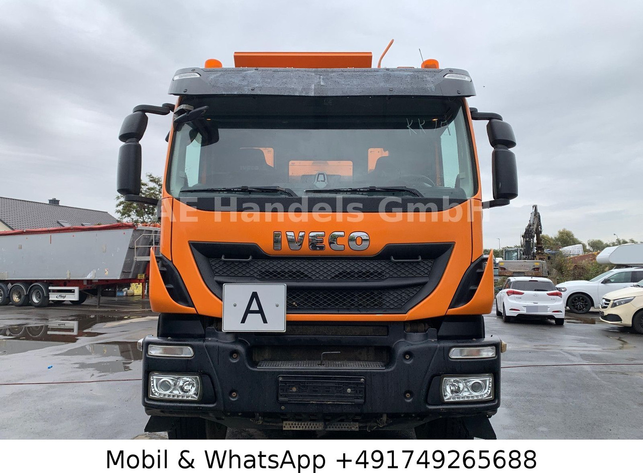 Tipper Iveco Trakker 450 E6 BB 8x4 Meiler *13m³/Bordmatik/AP: picture 12