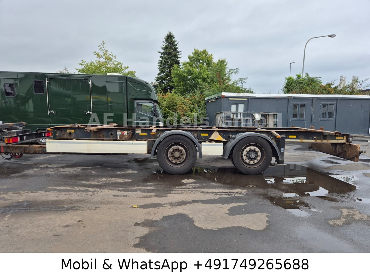 Krone ZZ Tandem BDF Tiefgekoppelt *Wabco/BWP/Luft - Container transporter/ Swap body trailer: picture 2 Krone ZZ Tandem BDF Tiefgekoppelt *Wabco/BWP/Luft - Container transporter/ Swap body trailer: picture 2