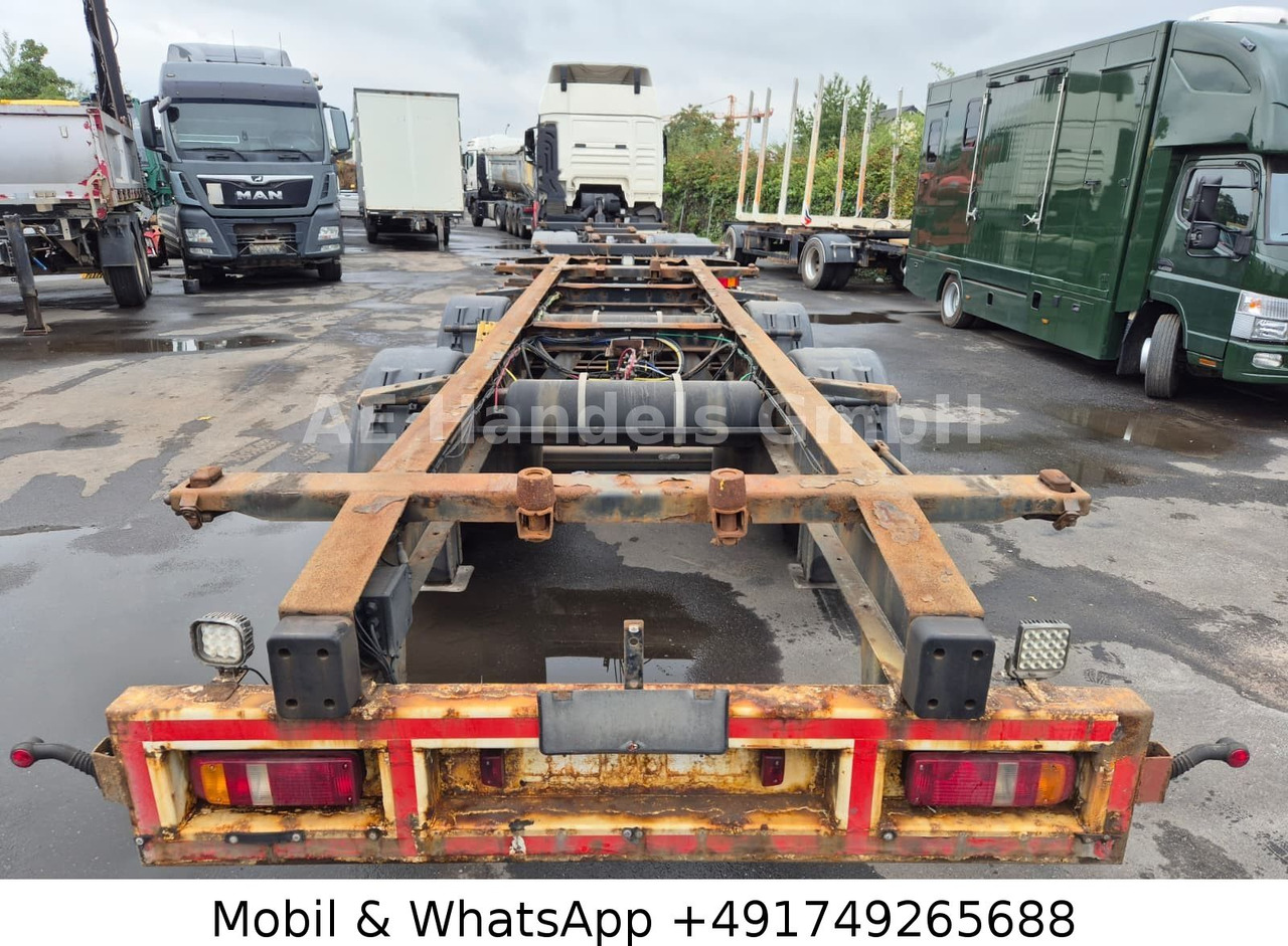 Krone ZZ Tandem BDF Tiefgekoppelt *Wabco/BWP/Luft - Container transporter/ Swap body trailer: picture 4 Krone ZZ Tandem BDF Tiefgekoppelt *Wabco/BWP/Luft - Container transporter/ Swap body trailer: picture 4