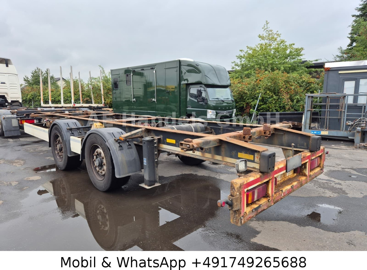 Krone ZZ Tandem BDF Tiefgekoppelt *Wabco/BWP/Luft - Container transporter/ Swap body trailer: picture 3 Krone ZZ Tandem BDF Tiefgekoppelt *Wabco/BWP/Luft - Container transporter/ Swap body trailer: picture 3