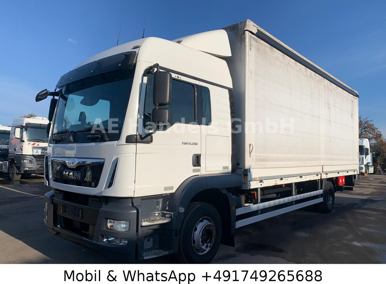 MAN TGM 15.290 LX LL 4x2*LBW/Edscha/Tautliner/2xTank - Curtainsider truck: picture 2 MAN TGM 15.290 LX LL 4x2*LBW/Edscha/Tautliner/2xTank - Curtainsider truck: picture 2