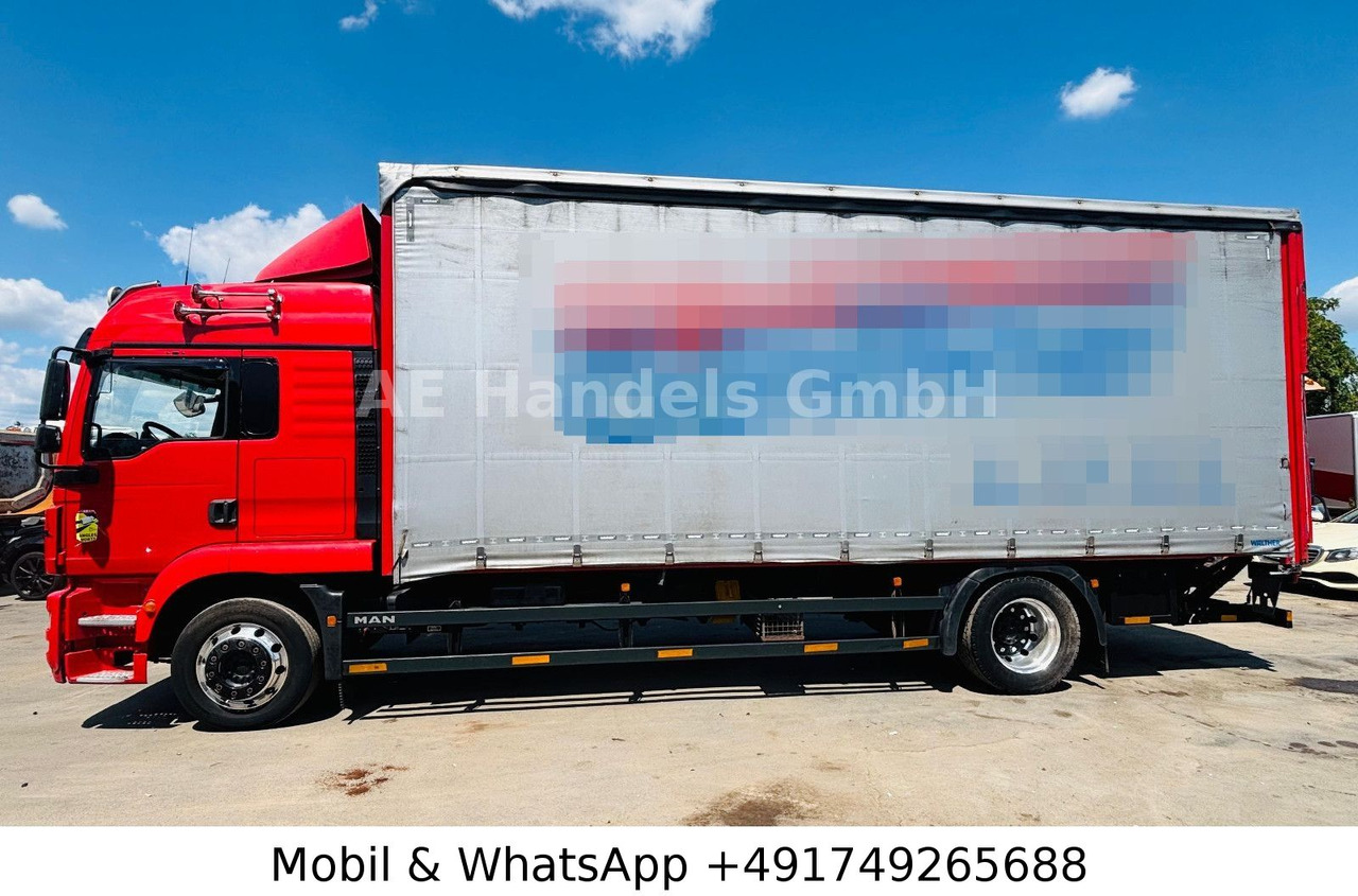 Curtainsider truck MAN TGM 18.340 LX LL *Edscha/Tautliner/LBW/Alcoa: picture 6