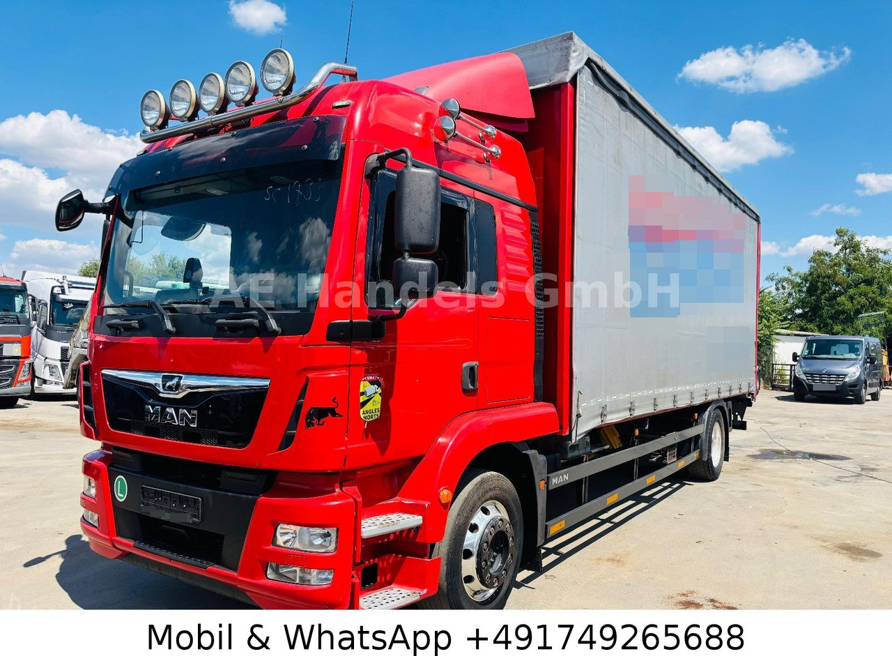 Curtainsider truck MAN TGM 18.340 LX LL *Edscha/Tautliner/LBW/Alcoa: picture 7