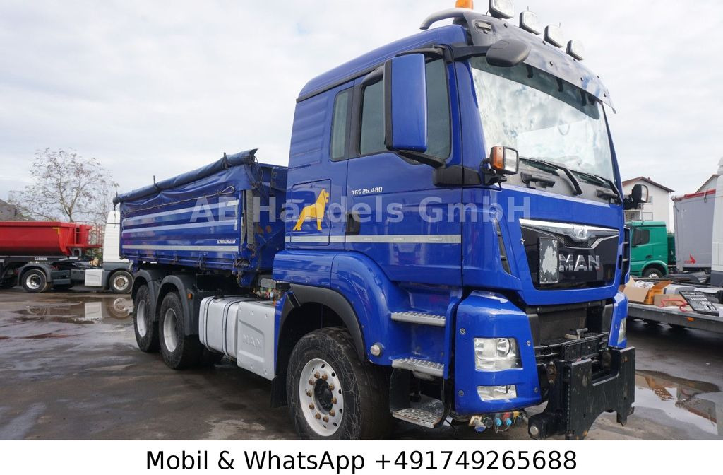 Tipper MAN TGS 26.480 XLX BB 6x4*Pritarder/Manual/Bordmatik MAN TGS 26.480 XLX BB 6x4*Pritarder/Manual/Bordmatik: picture 30