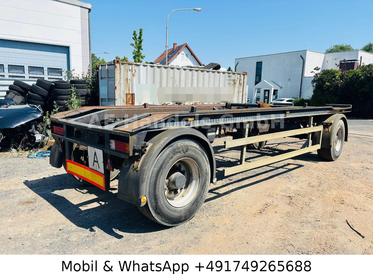 Müller-Mitteltal RA 18 Schlitten Drehschemel *TÜV-11.2025 - Roll-off/ Skip trailer: picture 3 Müller-Mitteltal RA 18 Schlitten Drehschemel *TÜV-11.2025 - Roll-off/ Skip trailer: picture 3