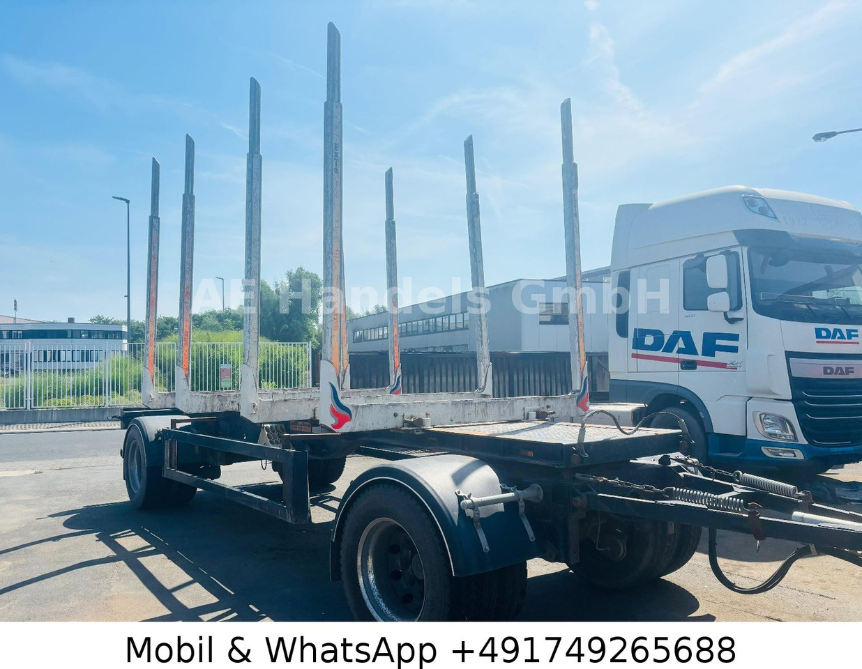 Pavic HTA Holz Drehschemel *4xEXTE / TÜV-10.2025 - Timber trailer: picture 1 Pavic HTA Holz Drehschemel *4xEXTE / TÜV-10.2025 - Timber trailer: picture 1