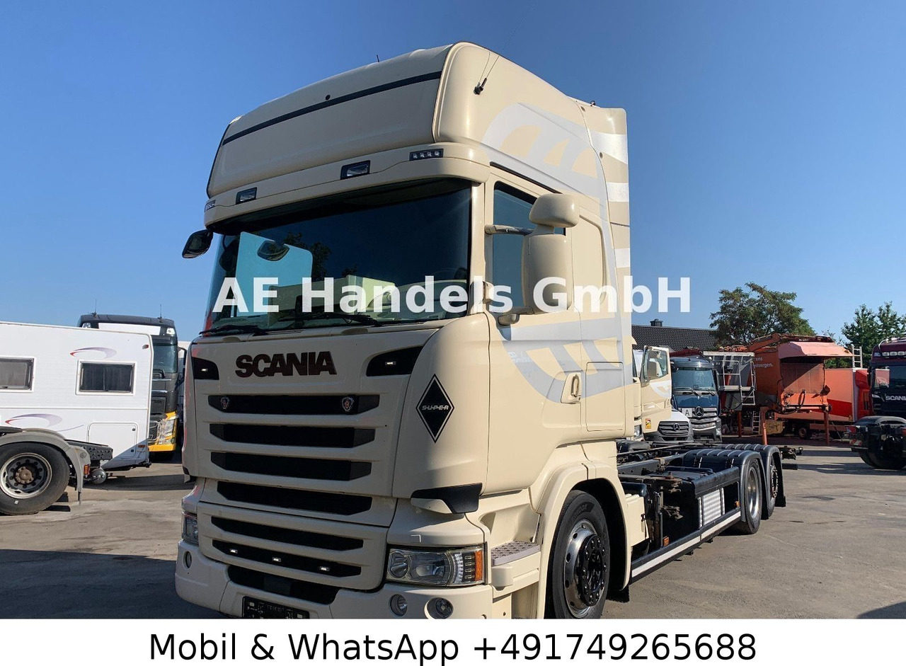 Scania R450 TopLine LL 6x2 BDF *Retarder/2xTank/ACC/AHK - Container transporter/ Swap body truck: picture 1 Scania R450 TopLine LL 6x2 BDF *Retarder/2xTank/ACC/AHK - Container transporter/ Swap body truck: picture 1