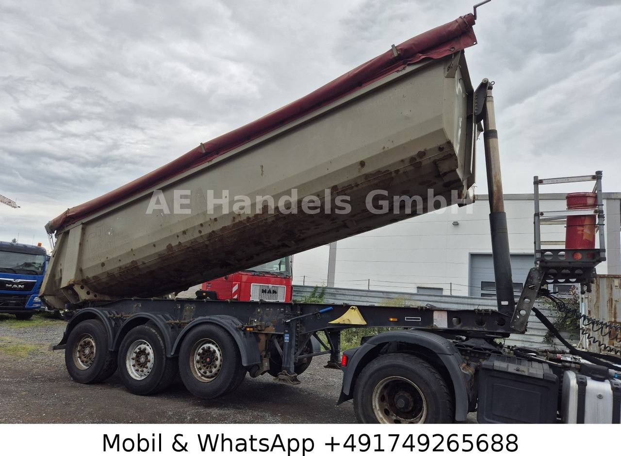 Schmitz Cargobull SKI 24 Stahl *26m³/1.Liftachse/Podest/Rollplane - Tipper semi-trailer: picture 1 Schmitz Cargobull SKI 24 Stahl *26m³/1.Liftachse/Podest/Rollplane - Tipper semi-trailer: picture 1