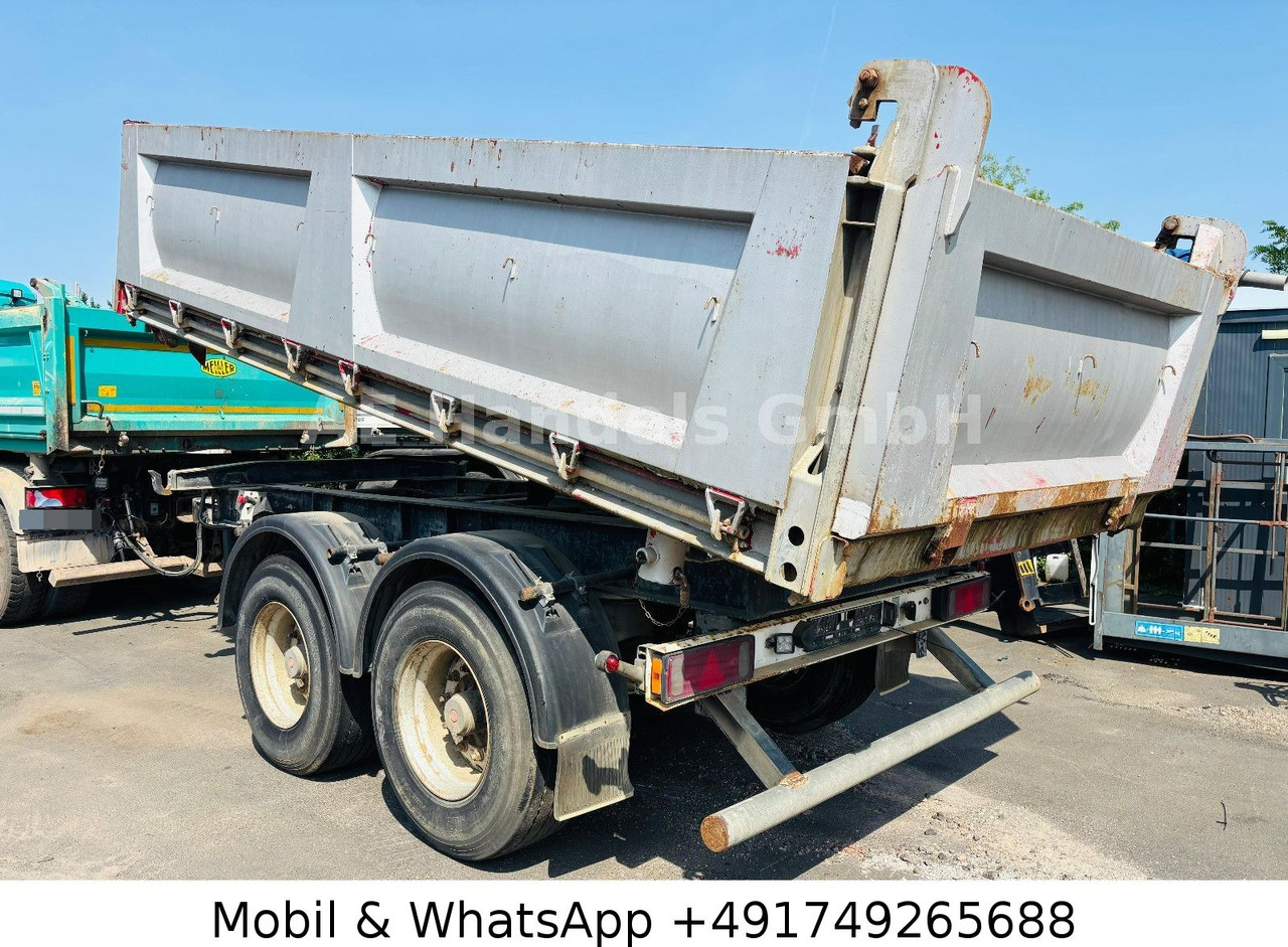 Schmitz Cargobull ZKI 18 Tandem Stahl *11m³ / Rollplane / SAF - Tipper trailer: picture 4 Schmitz Cargobull ZKI 18 Tandem Stahl *11m³ / Rollplane / SAF - Tipper trailer: picture 4