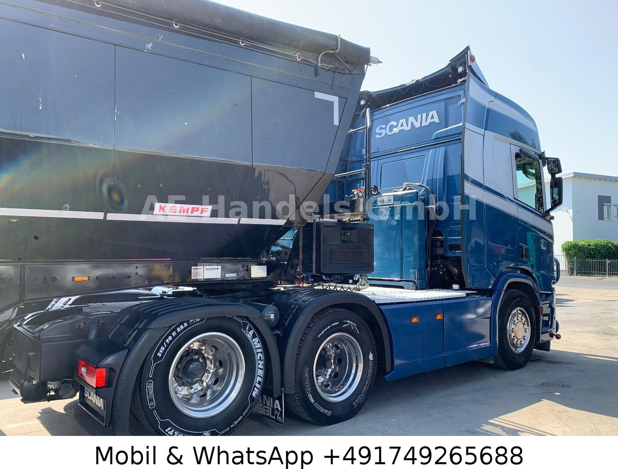 Scania R580 V8 HighLine 6x2*Retarder/Hydr/66To/Lift/ACC - Tractor unit: picture 3 Scania R580 V8 HighLine 6x2*Retarder/Hydr/66To/Lift/ACC - Tractor unit: picture 3