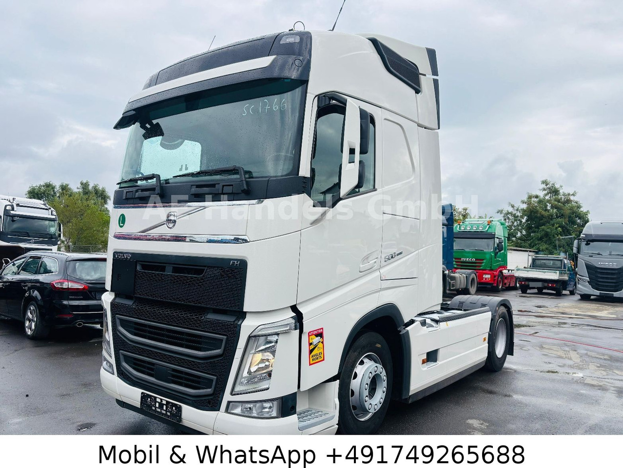 Tractor unit Volvo FH 500 Globe *Retarder/ADR/Standklima/ACC/LDW: picture 7