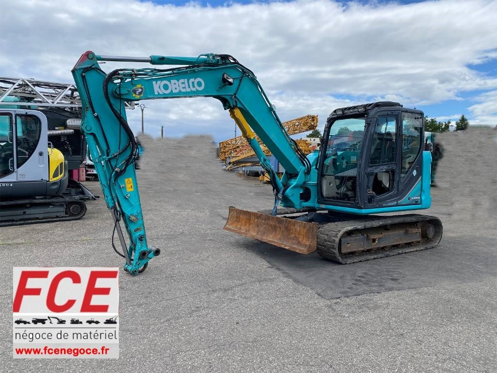 Kobelco SK85 MSR-3E / Certificat CE endommagée - Mini excavator: picture 1 Kobelco SK85 MSR-3E / Certificat CE endommagée - Mini excavator: picture 1