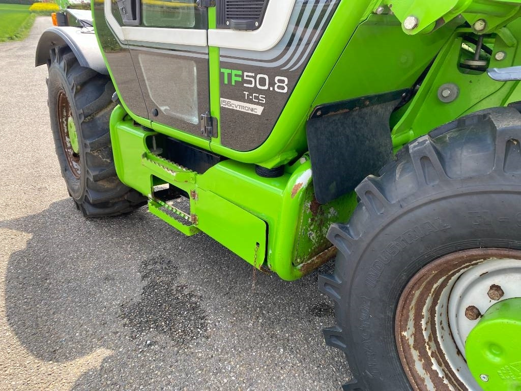 Telescopic wheel loader Merlo TF 50.8TCS-156CVTRONIC Origine Francaise endommagé: picture 27