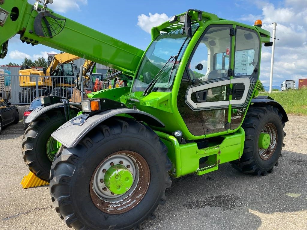 Telescopic wheel loader Merlo TF 50.8TCS-156CVTRONIC Origine Francaise endommagé: picture 19