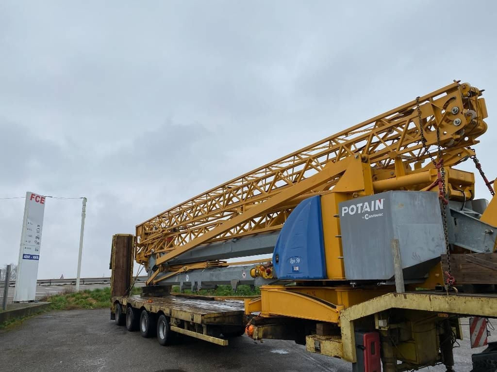 Potain IGO 50 /Origine Française-Certificat CE endommagé - Self-erecting tower crane: picture 4 Potain IGO 50 /Origine Française-Certificat CE endommagé - Self-erecting tower crane: picture 4