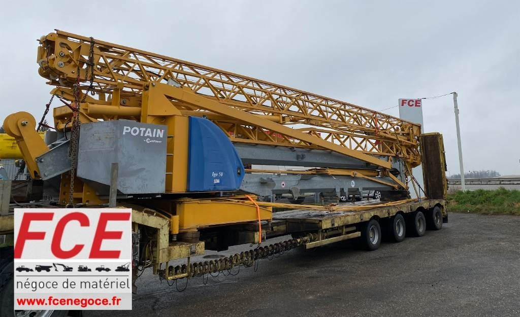 Potain IGO 50 /Origine Française-Certificat CE endommagé - Self-erecting tower crane: picture 1 Potain IGO 50 /Origine Française-Certificat CE endommagé - Self-erecting tower crane: picture 1