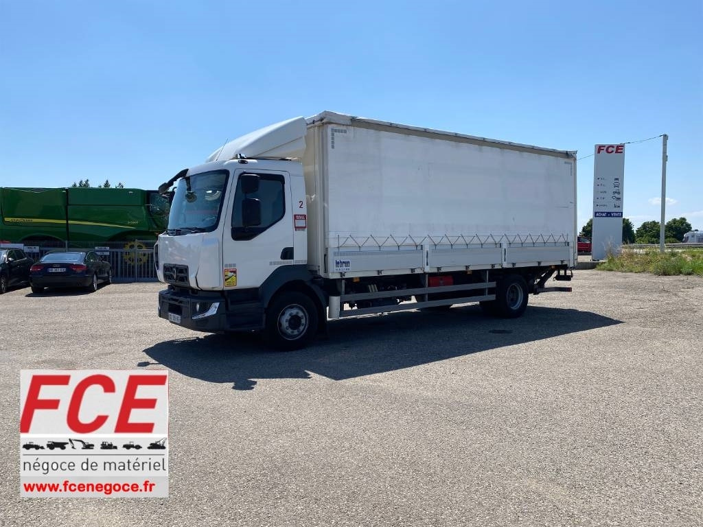 Renault D 240 DTI5 14T / LEBRUN -Retour de vol - Curtainsider truck: picture 1 Renault D 240 DTI5 14T / LEBRUN -Retour de vol - Curtainsider truck: picture 1