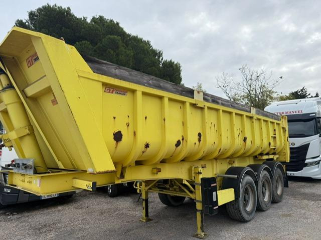 FRUEHAUF TRAILOR BENNE TP ACIER 3 ESSIEUX - Tipper semi-trailer: picture 1 FRUEHAUF TRAILOR BENNE TP ACIER 3 ESSIEUX - Tipper semi-trailer: picture 1