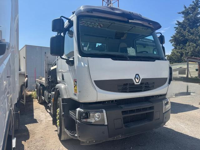 Renault PREMIUM 370 DXI PLATEAU RIDELLES GRUE - Dropside/ Flatbed truck, Crane truck: picture 2 Renault PREMIUM 370 DXI PLATEAU RIDELLES GRUE - Dropside/ Flatbed truck, Crane truck: picture 2