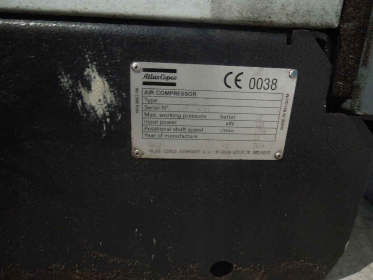 ATLAS COPCO GA110VSD - Air compressor: picture 3 ATLAS COPCO GA110VSD - Air compressor: picture 3