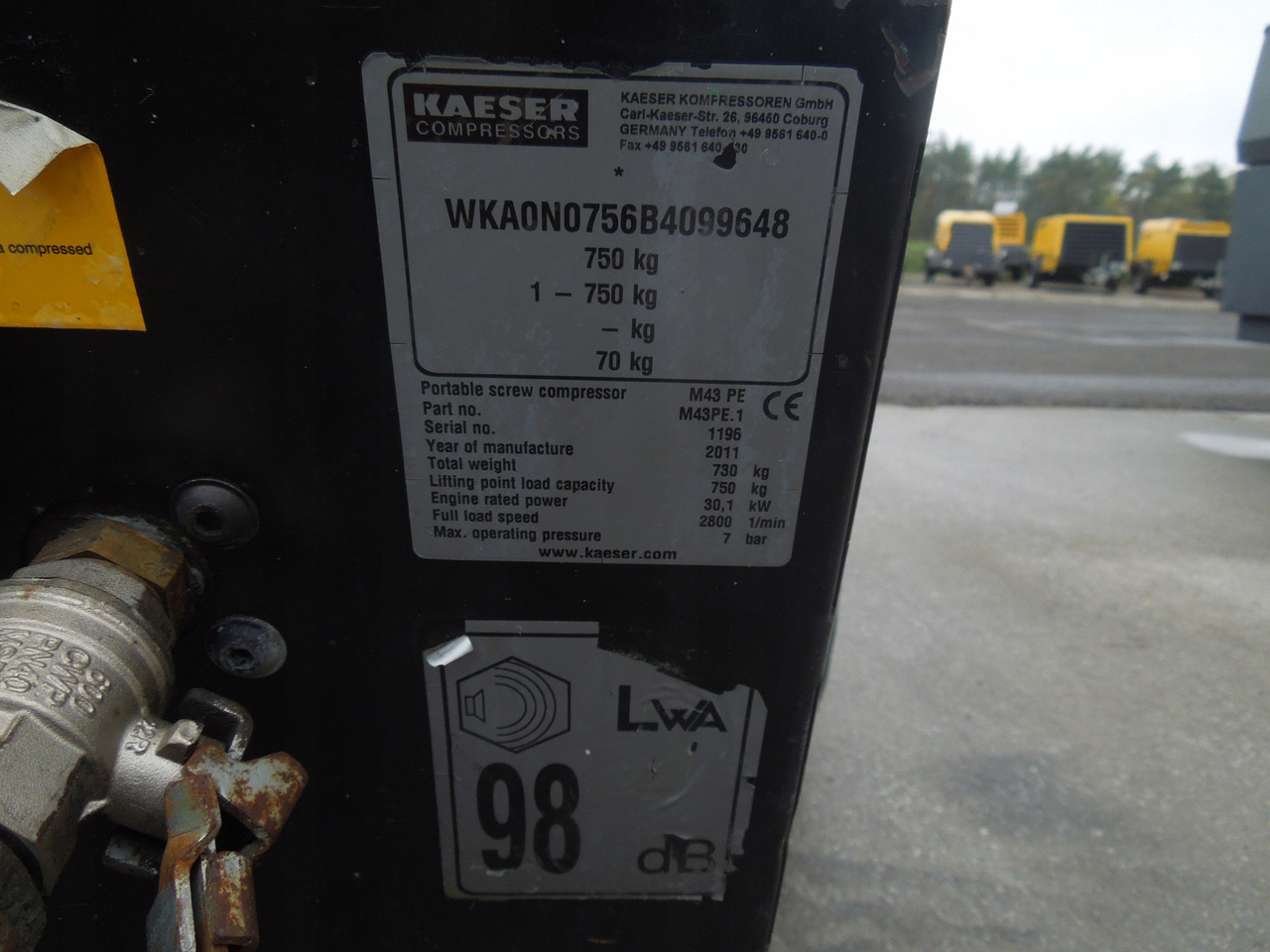 Construction machinery KAESER M43: picture 8