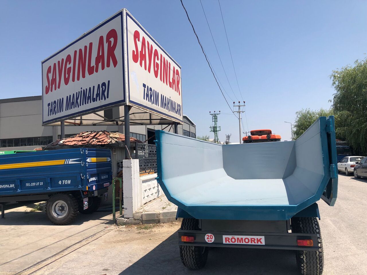 New Tipper trailer SAYGINLAR 8 TON DUMP TRAILER: picture 12
