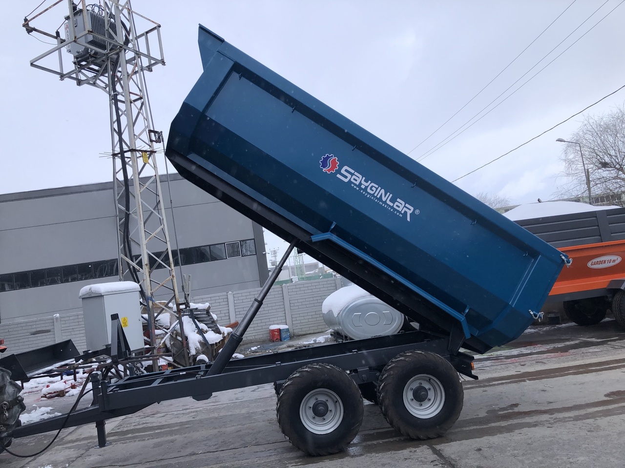 New Tipper trailer SAYGINLAR 8 TON DUMP TRAILER: picture 6