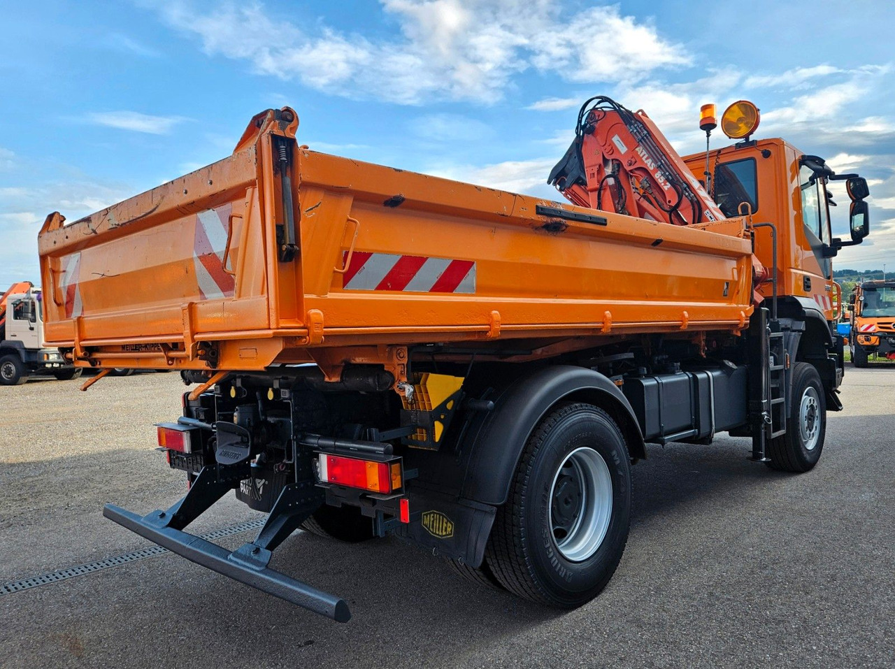 Iveco Trakker 190T33 4x4 Euro5 Kran Atlas Funk - Tipper, Crane truck: picture 4 Iveco Trakker 190T33 4x4 Euro5 Kran Atlas Funk - Tipper, Crane truck: picture 4