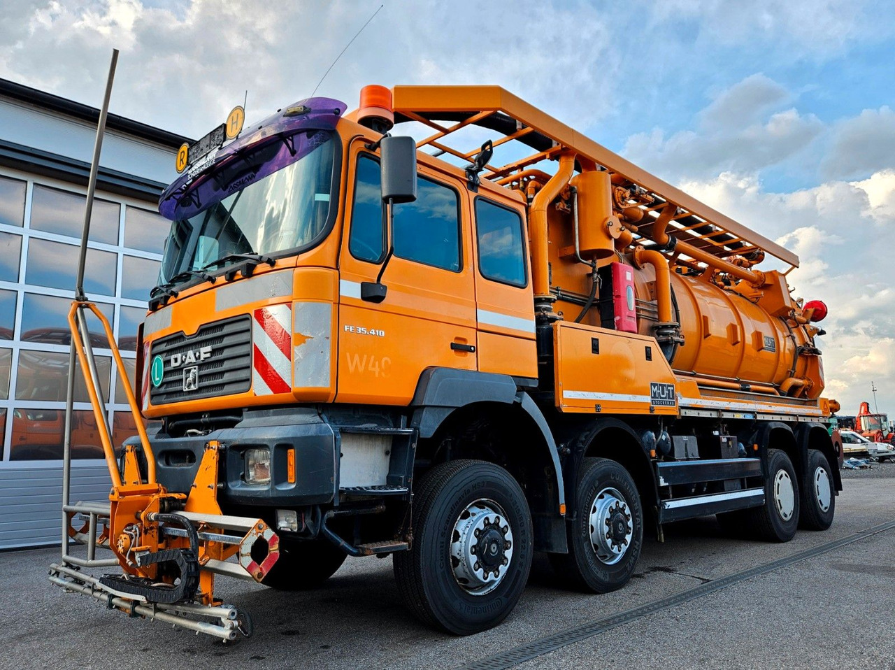 MAN FE35.410 8x6 Assmann Kanalspüler V2A Recycling - Vacuum truck: picture 1 MAN FE35.410 8x6 Assmann Kanalspüler V2A Recycling - Vacuum truck: picture 1