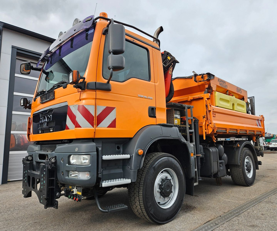 MAN TGM 18.290 4x4 Palfinger PK7001 Kran Funk Euro5 - Tipper, Crane truck: picture 4 MAN TGM 18.290 4x4 Palfinger PK7001 Kran Funk Euro5 - Tipper, Crane truck: picture 4