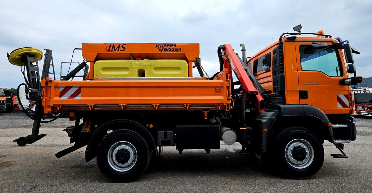 MAN TGM 18.290 4x4 Palfinger PK7001 Kran Funk Euro5 - Tipper, Crane truck: picture 2 MAN TGM 18.290 4x4 Palfinger PK7001 Kran Funk Euro5 - Tipper, Crane truck: picture 2