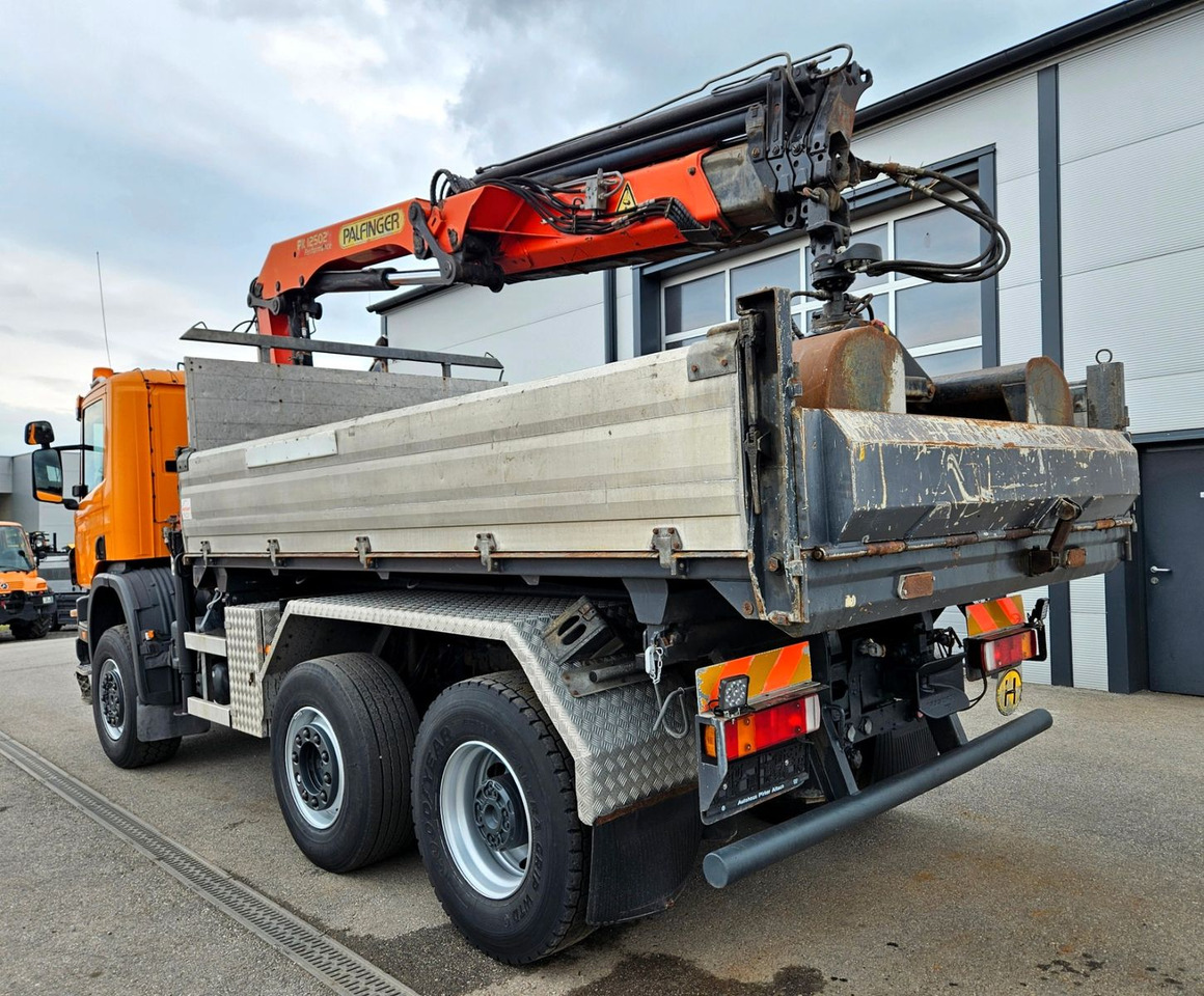 Scania P114 380 6x4-4 Palfinger PK12502 Kran Funk - Tipper, Crane truck: picture 4 Scania P114 380 6x4-4 Palfinger PK12502 Kran Funk - Tipper, Crane truck: picture 4