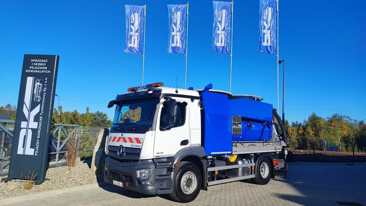 Mercedes-Benz Actros 1843 - Vacuum truck: picture 2 Mercedes-Benz Actros 1843 - Vacuum truck: picture 2
