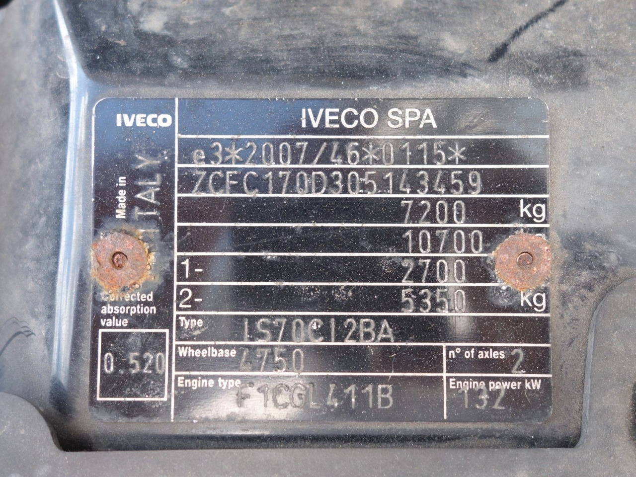 Curtain side van Iveco Daily 70C18 mit LBW: picture 11
