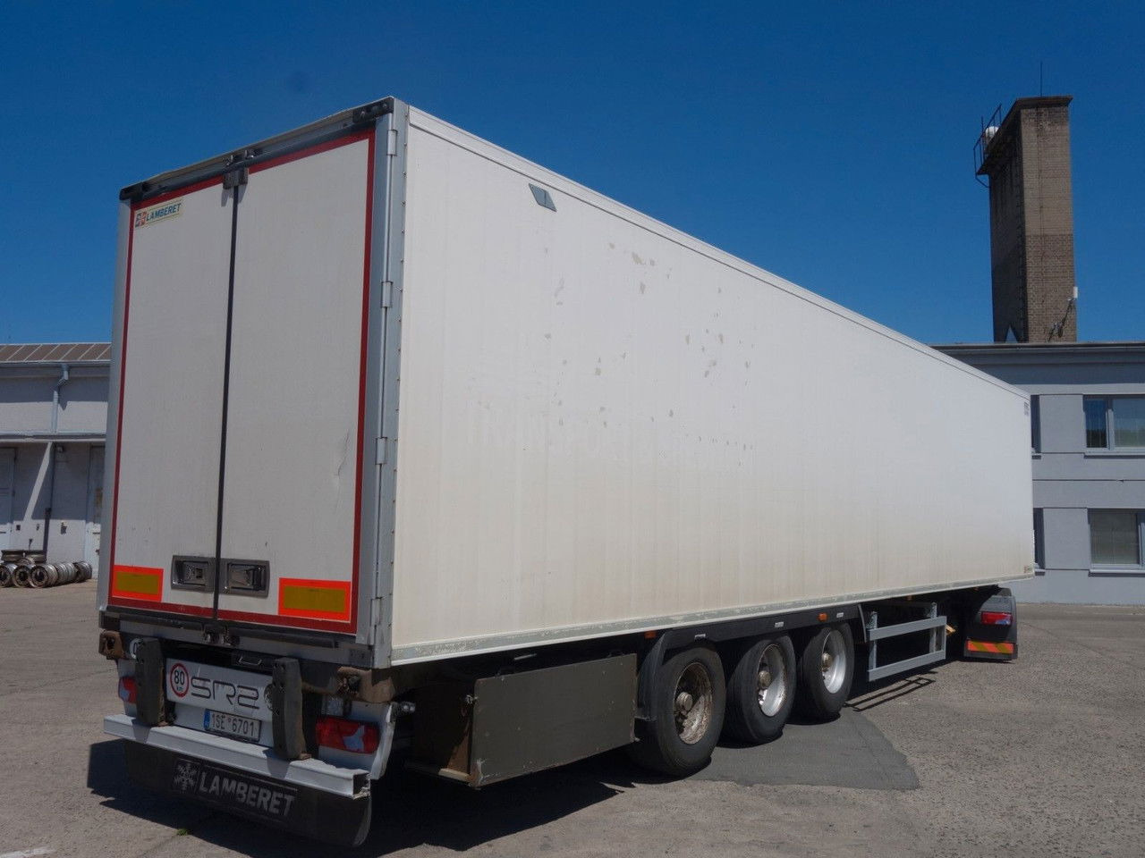 LAMBERET LVF S3 mit Carrier 1300, 2.400 BtS. - Refrigerator semi-trailer: picture 4 LAMBERET LVF S3 mit Carrier 1300, 2.400 BtS. - Refrigerator semi-trailer: picture 4
