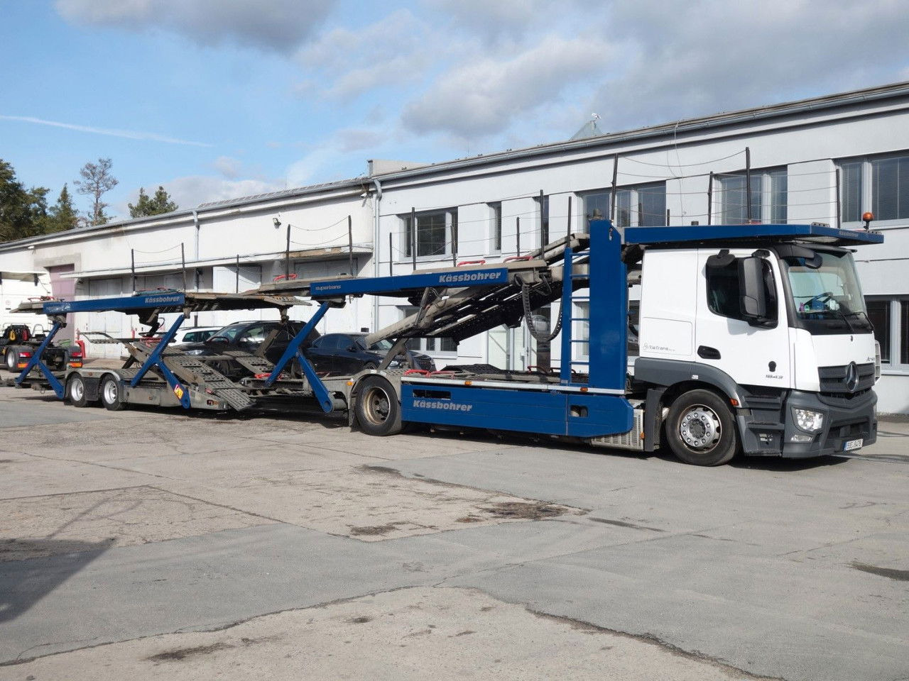 Mercedes-Benz Actros 1843 mit Kässbohrer Supertrans/Supertrans - Autotransporter truck: picture 2 Mercedes-Benz Actros 1843 mit Kässbohrer Supertrans/Supertrans - Autotransporter truck: picture 2