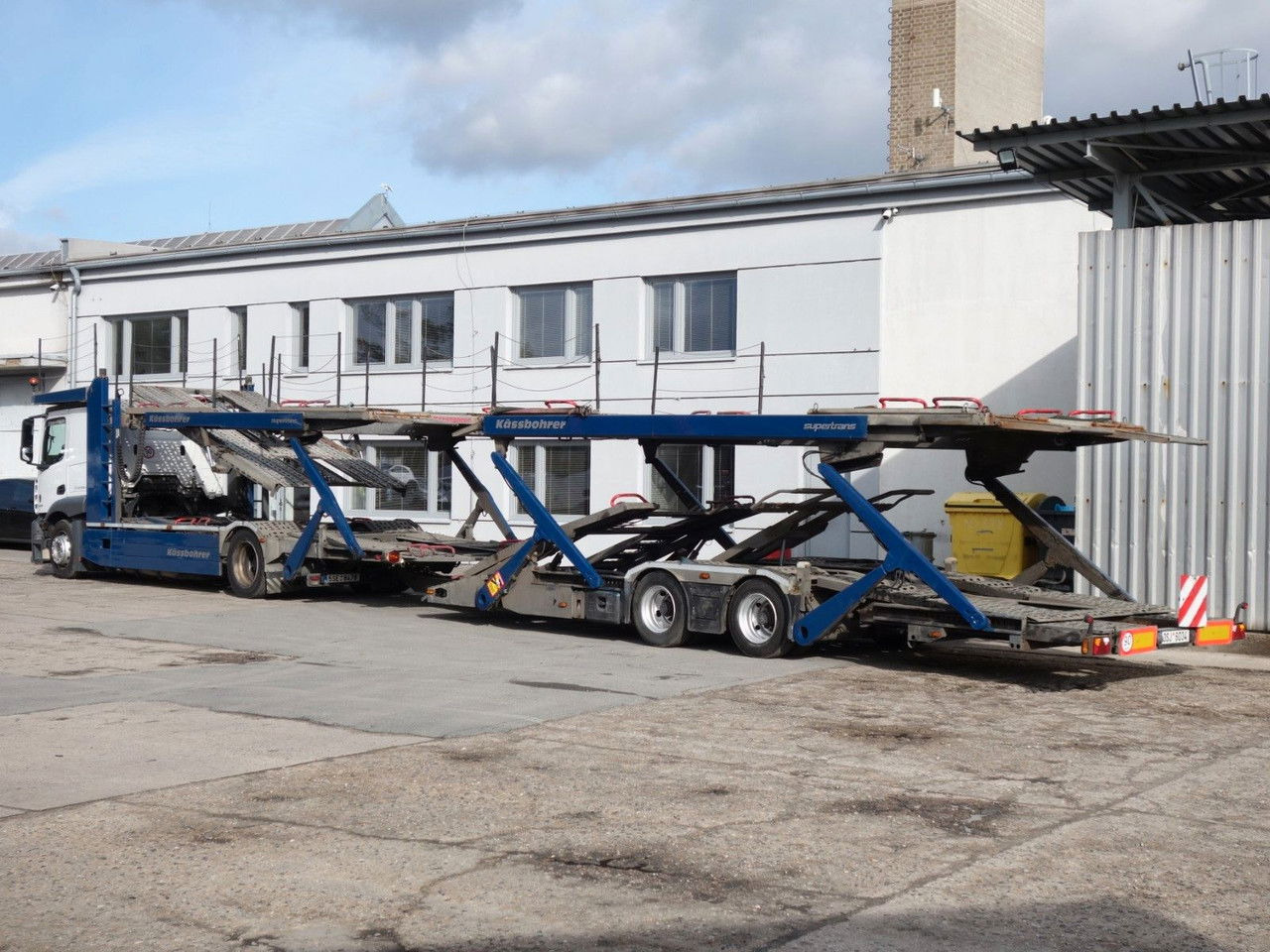 Mercedes-Benz Actros 1843 mit Kässbohrer Supertrans/Supertrans - Autotransporter truck: picture 4 Mercedes-Benz Actros 1843 mit Kässbohrer Supertrans/Supertrans - Autotransporter truck: picture 4