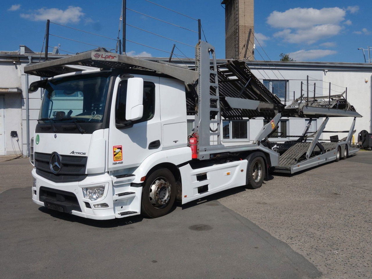 Mercedes-Benz Actros 1846 mit Euro Lohr, VDI Certificate - Autotransporter truck: picture 1 Mercedes-Benz Actros 1846 mit Euro Lohr, VDI Certificate - Autotransporter truck: picture 1