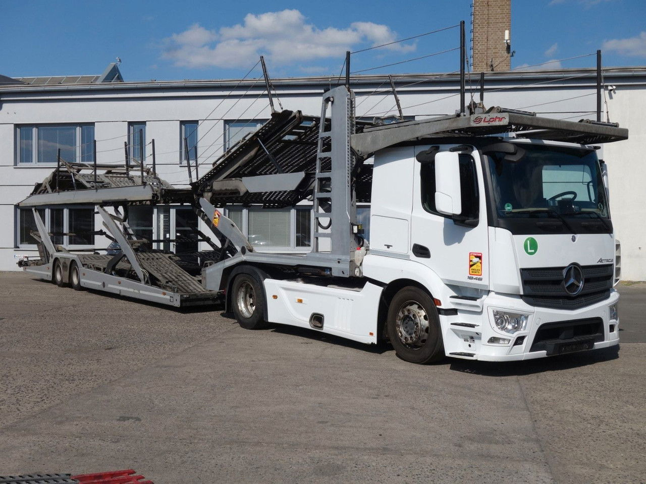 Mercedes-Benz Actros 1846 mit Euro Lohr, VDI Certificate - Autotransporter truck: picture 2 Mercedes-Benz Actros 1846 mit Euro Lohr, VDI Certificate - Autotransporter truck: picture 2