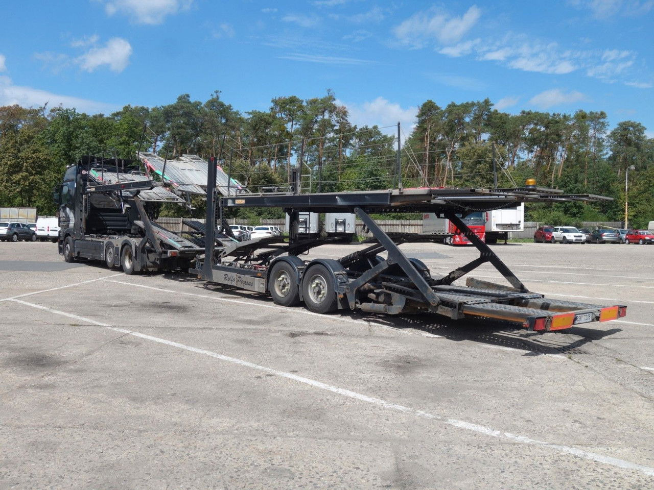 Mercedes-Benz Actros 2446 mit Rolfo für 10 PKW, Retarder - Autotransporter truck: picture 3 Mercedes-Benz Actros 2446 mit Rolfo für 10 PKW, Retarder - Autotransporter truck: picture 3