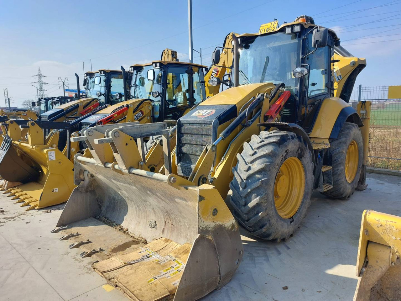 CAT 434-07 - Backhoe loader: picture 1 CAT 434-07 - Backhoe loader: picture 1