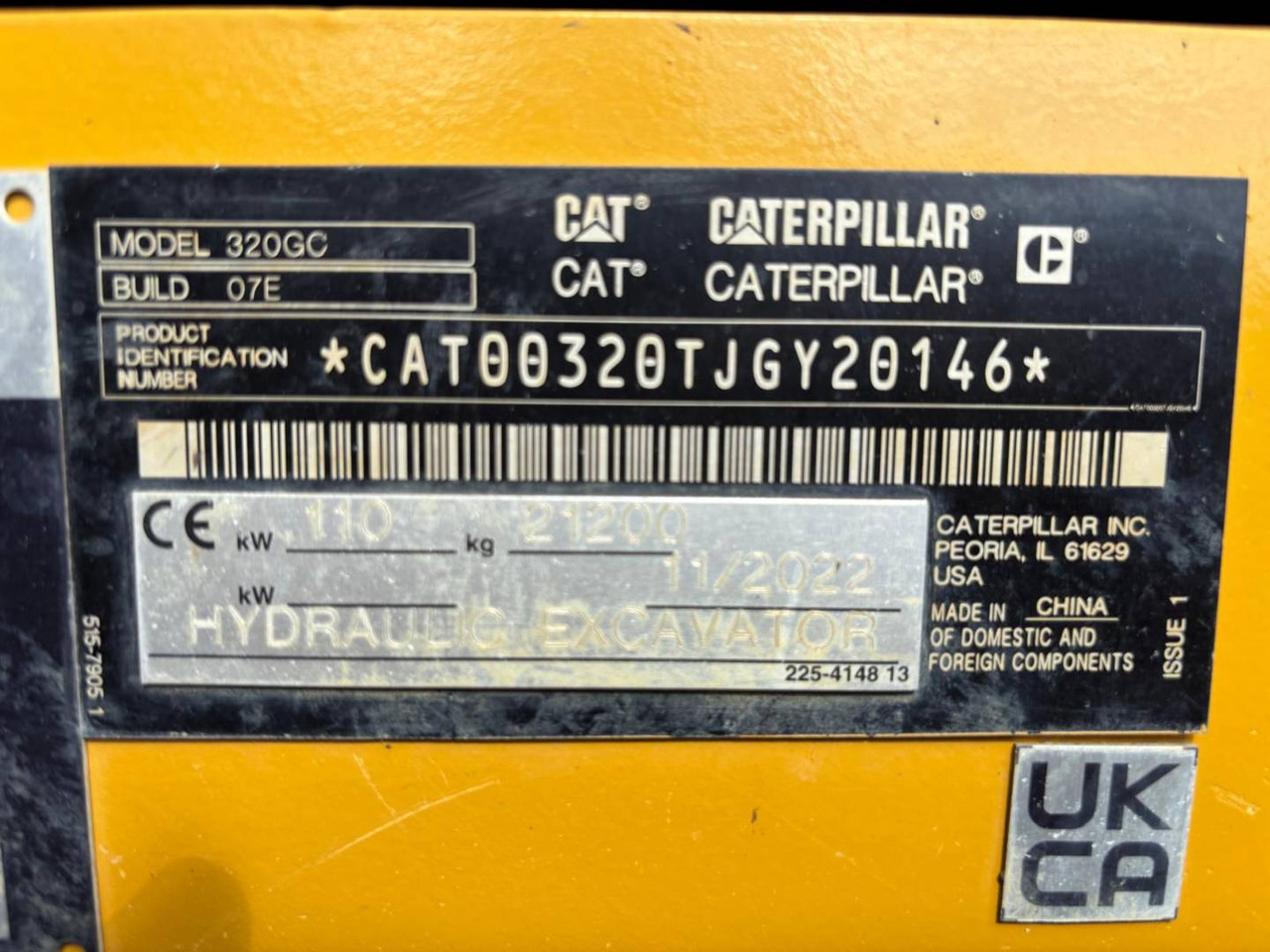 CAT 320GC on lease CAT 320GC: picture 6