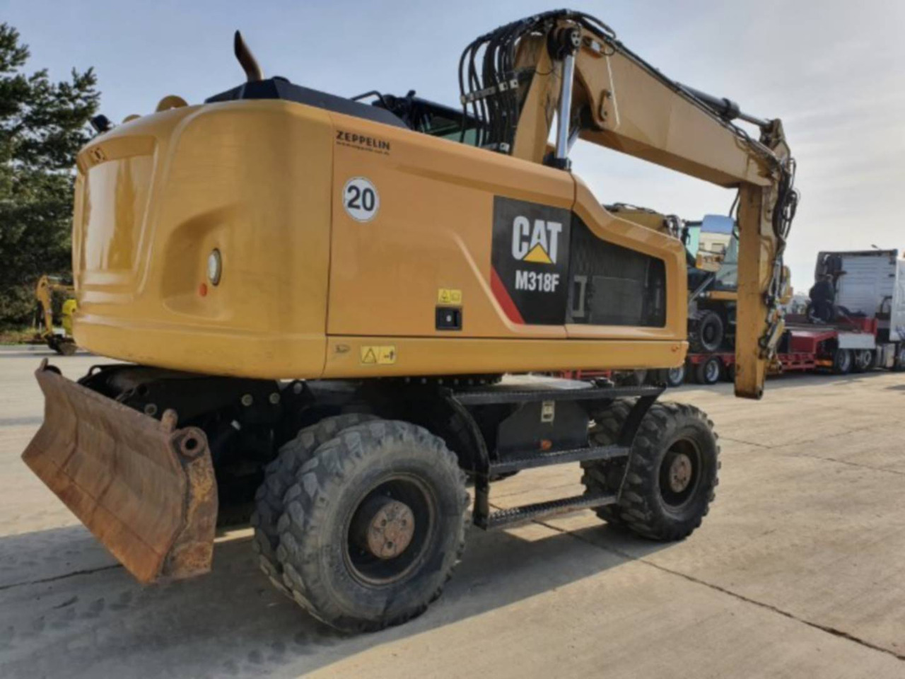 CAT M318F - Wheel excavator: picture 3 CAT M318F - Wheel excavator: picture 3